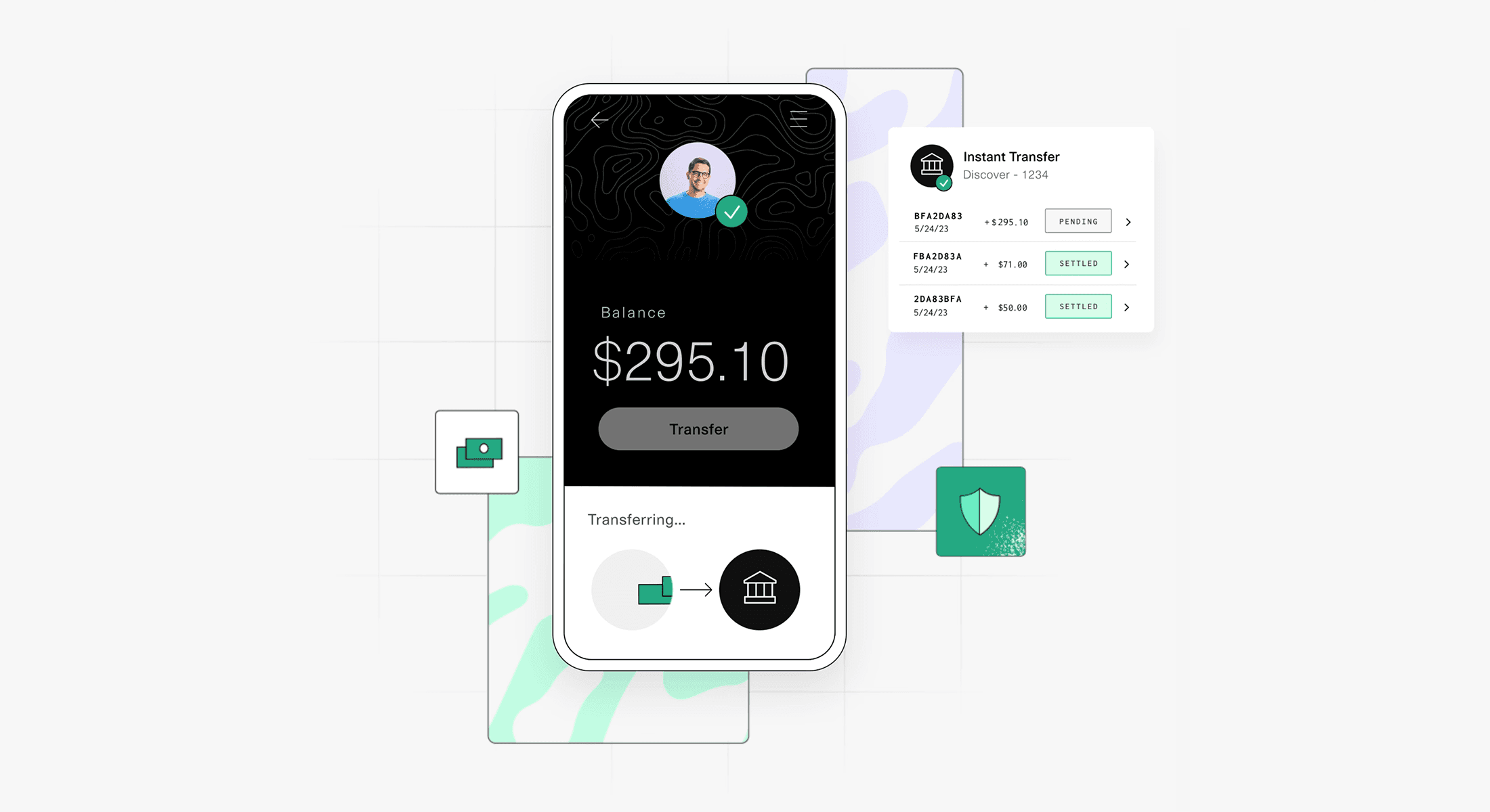 Plaid transfer payment operations dashboard
